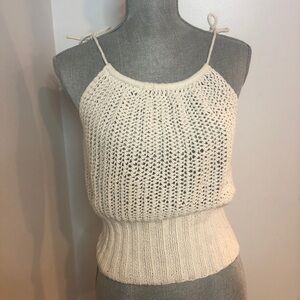 Hand made cotton tank top size S/M
